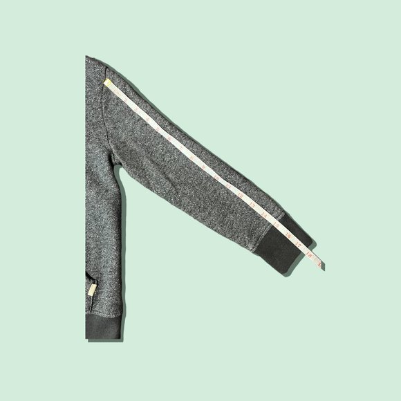 ๐ฅ TOMS ZIP-UP HOODIE GREY ๐ฅ - Picture 6 of 7